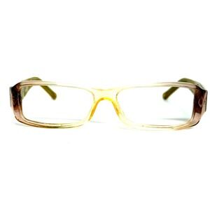 Ray-Ban RB 5185 2433 Rose Amber Rectangular Eyeglass Frames 53-14-135